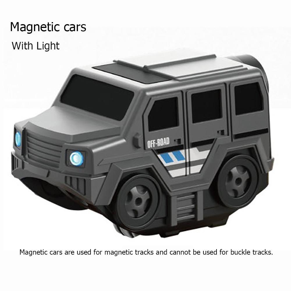 Plastic Magnetic Tracks Train Anti-gravity Intelligent Magnetic Train Diecast Smooth Steady Driving Electric Train