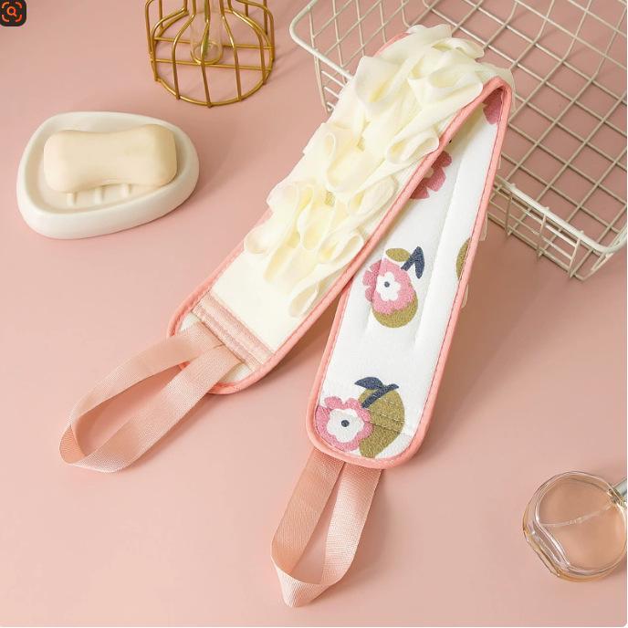 Double-Sided Extra Coarse Bath Towel for Back Scrubbing