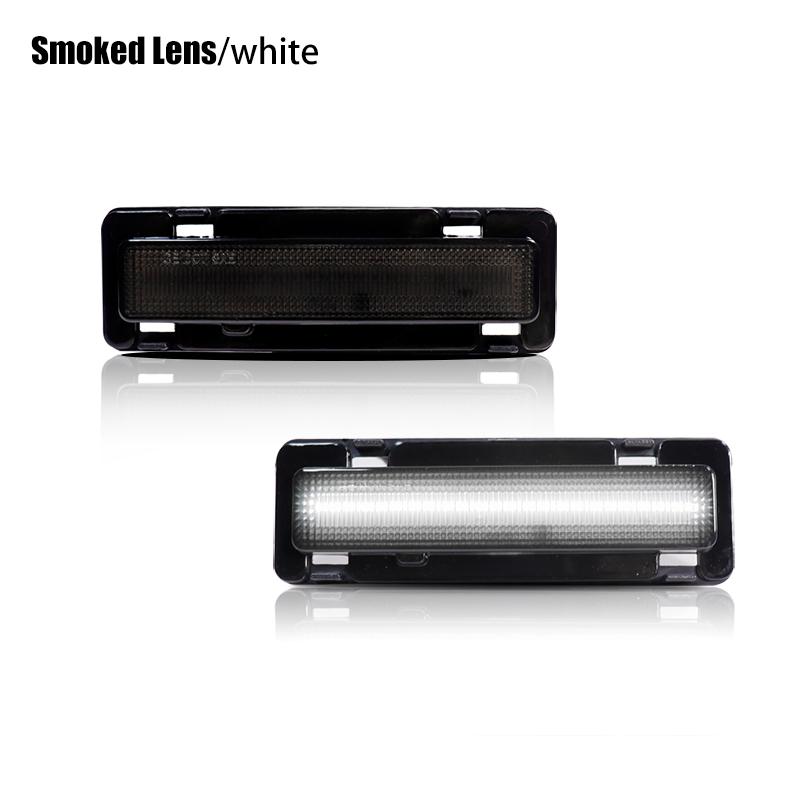 2Pcs LED Front Side Marker Lamp Light OEM For 1985 1986 1987 1988 1989 1990 1991 1992 Chevy Camaro Pontiac Firebird 1985-1992