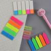 Paper Fluorescent Memo Pad Colored Memo Pad Candy Color Sticky Notes Bookmark Marker Sticker