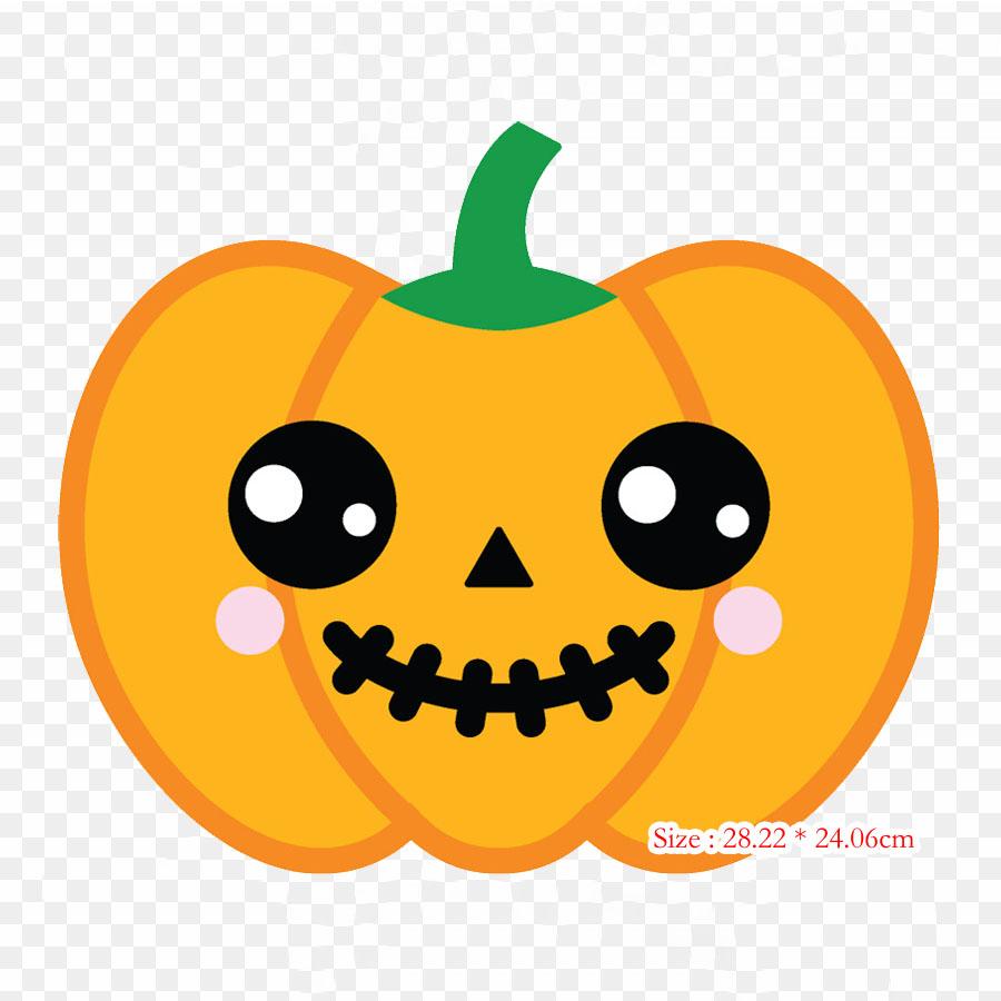 

Тыква Термотрансферная виниловая наклейка-патч для одежды DIY аппликации Моющиеся патчи