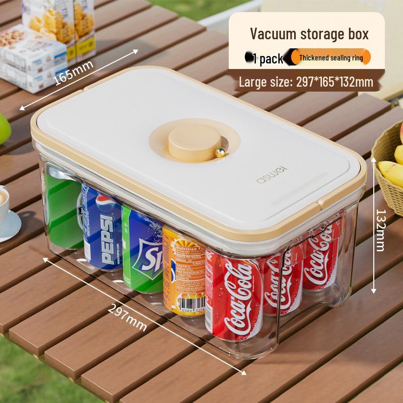 Portable Vacuum Sealed Storage Box for Fresh Food Preservation