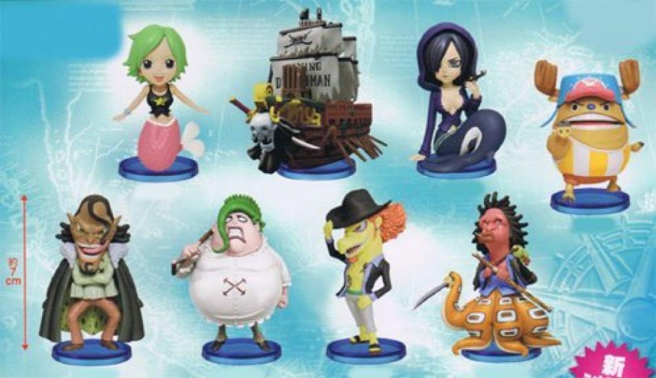 

One Piece World Collectible Figures 29 Set of Vol. [Complete 8]