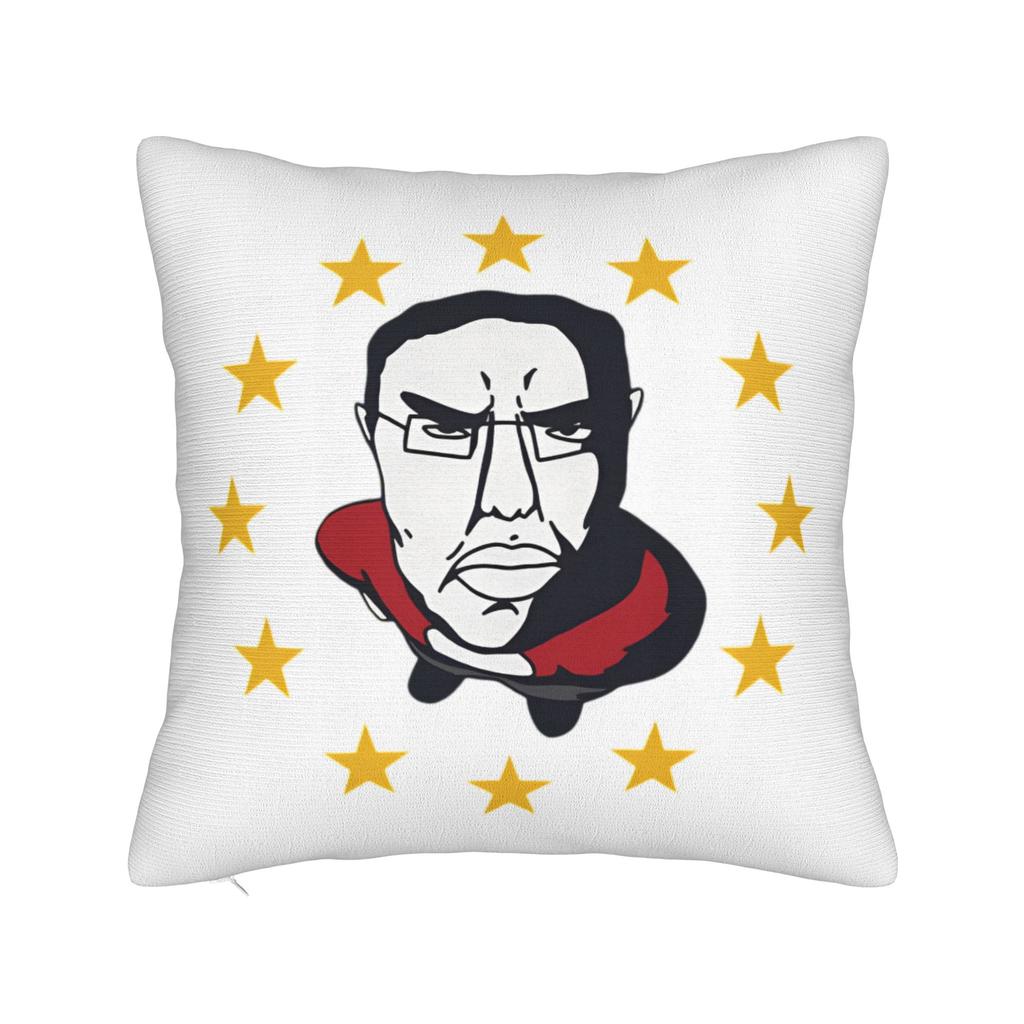 Nothing Ever Happens Funny Chudjak Meme Pillowcase Polyester Cushion Cover Decor  Throw Pillow Case Cover Home Square 18'