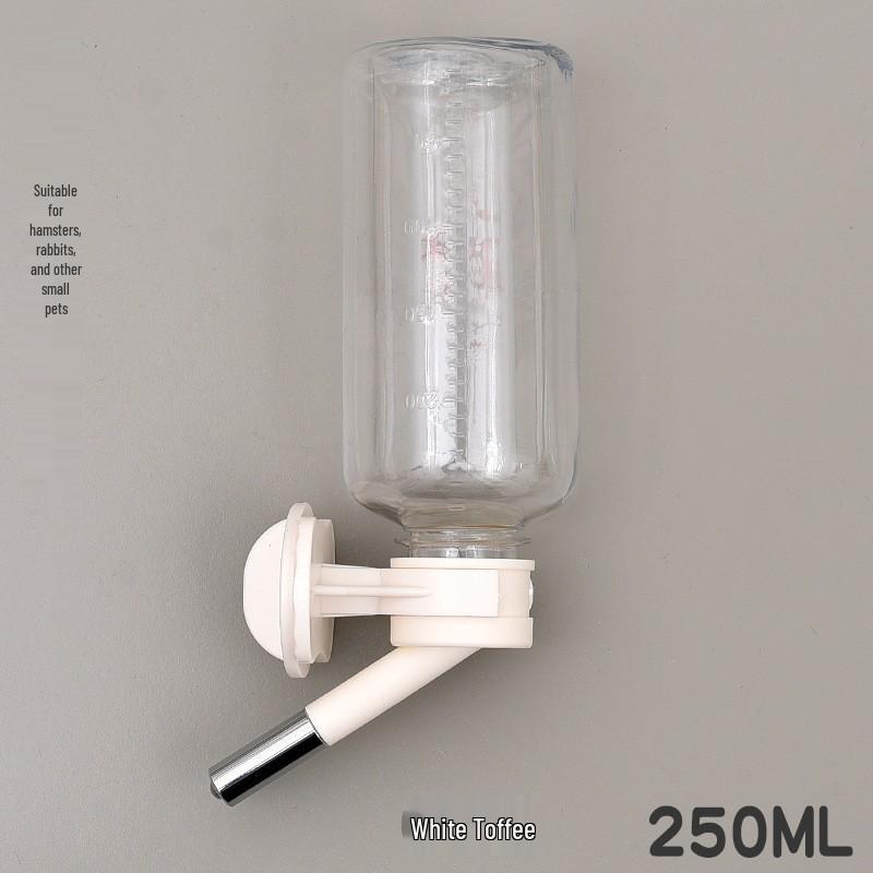 Lashige Leak-proof Hanging Water Bottle for Small Pets: Rabbit, Guinea Pig, Hamster, Chinchilla