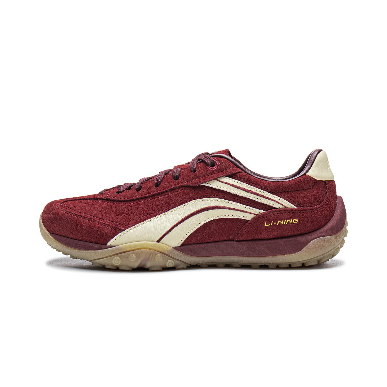 Li Ning Film Stream Abrasion Resistant, Lightweight, Balanced Low top Casual Shoes Unisex AGCW002-5 37.5