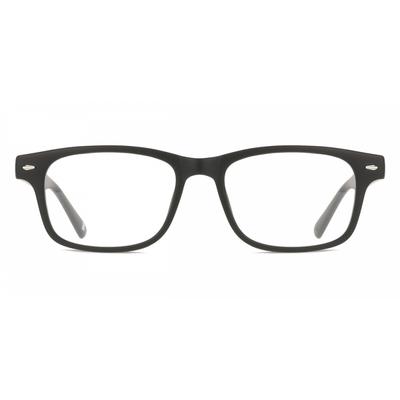 Full Rim Rectangle Black Smartbuy Collection Quinn  Cp156 Fashion Unisex Eyeglasses