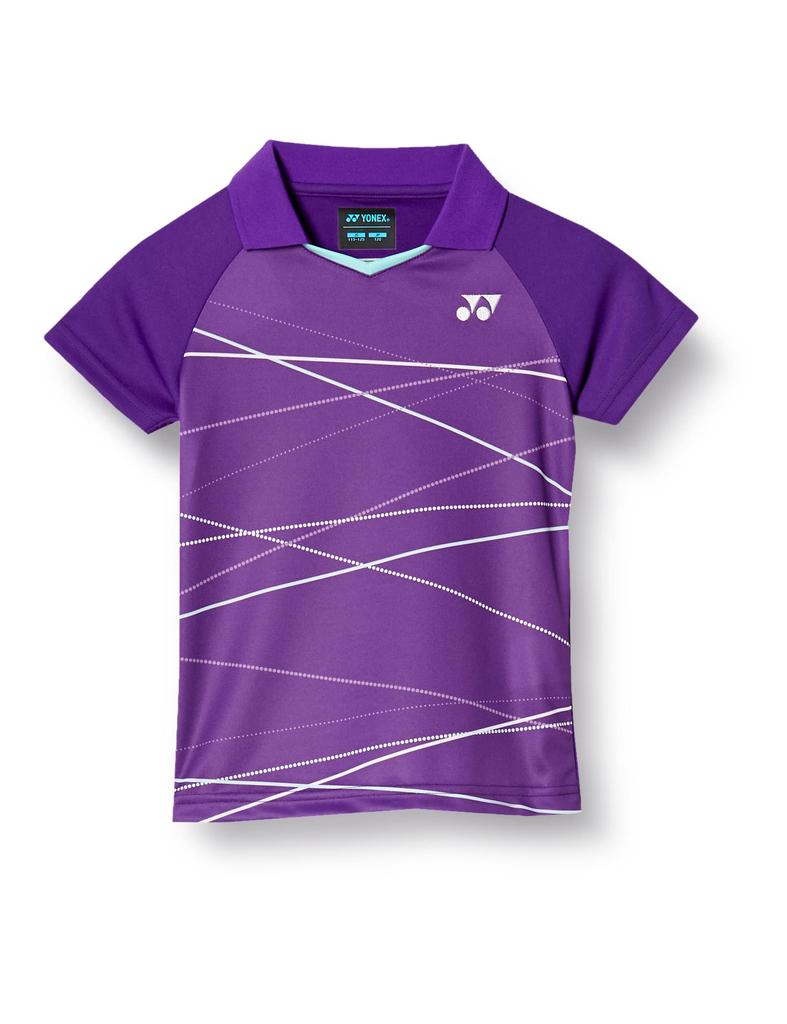 Yonex Tennis Game Purple J130 Shirt, Kids, (039)