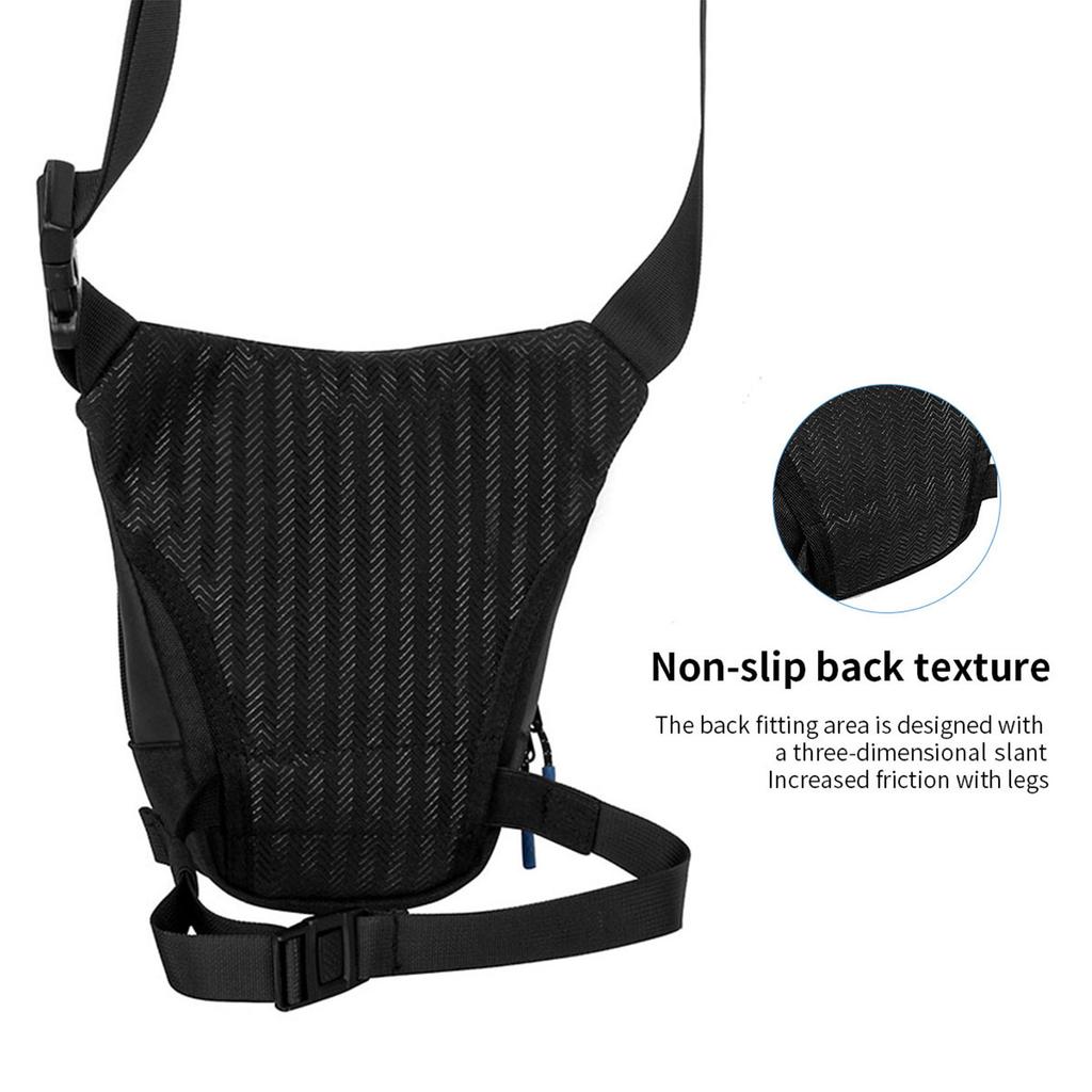 Motorcycle Leg Bag Rainproof Large Capacity Multifunction for Riding Accessories Drop Leg Bag Thigh 