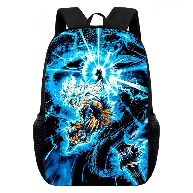 Dragon Ball Super Printed Kids School Backpack Elementary Students Lightweight Ergonomic Design