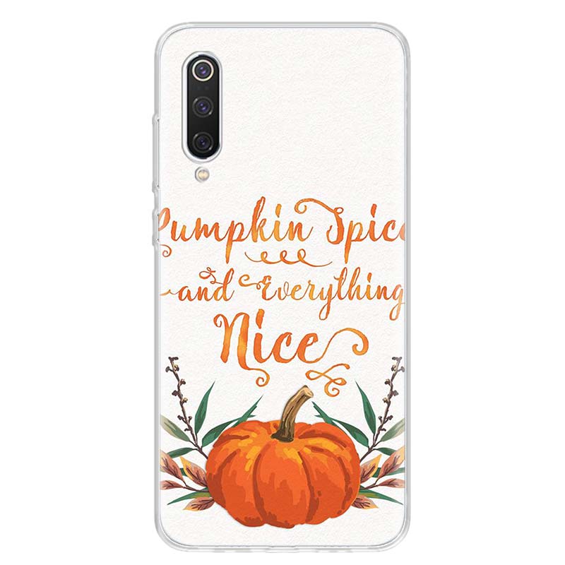 Autumn Pumpkin happy fall Phone Case Cover for Xiaomi Redmi Note 15 14 13 12 11 Pro Plus 14S 12S 11S 11T 11E 10S 10 Customized F
