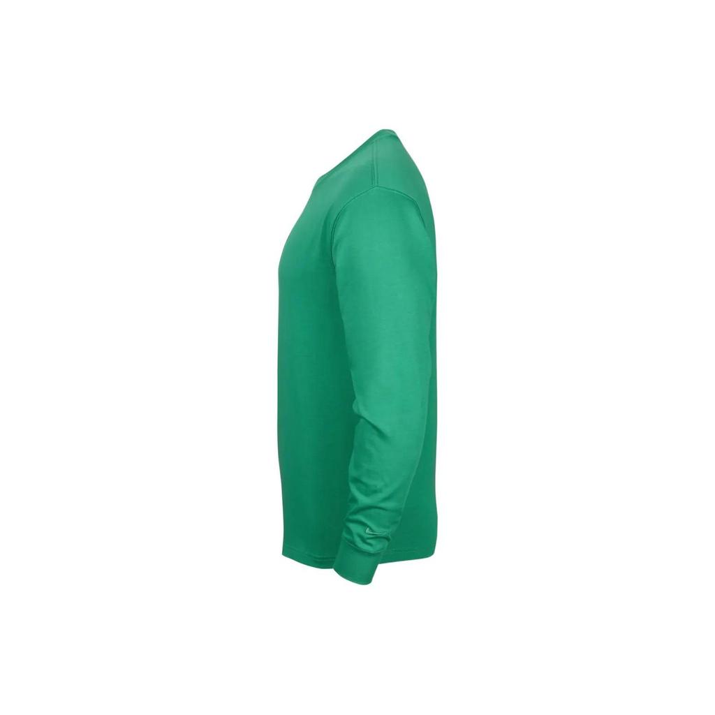 Nike T Shirts Men's Green Crew Neck Moderate Straight Fit FN0253-324