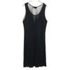 FENDI made in Italy No sleeve knit one piece 46 dark blue Women Used