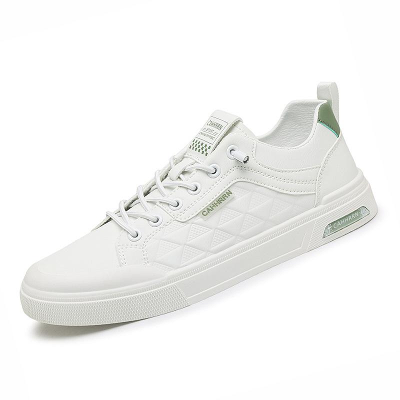

2025 new trendy brand versatile casual board shoes Putian men s leather shoes platform leather surface sports student small white tide shoes 44