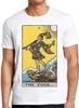 Tarot The Fool Play Card Art Drawing Top Funny Design Gift Tee T Shirt 2670