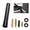 Mini Vehicle Antenna Aluminum Antenna Long Distance Travel Antenna Universal Antenna for Enhances AM/FM Radio Signals