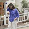 New ArrivalS Open Run Women S looSe FiT CoTTon LeTTering T ShirT