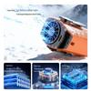 Portable High-Speed Hanging Waist Fan with Long Battery Life for Outdoor and Construction Use