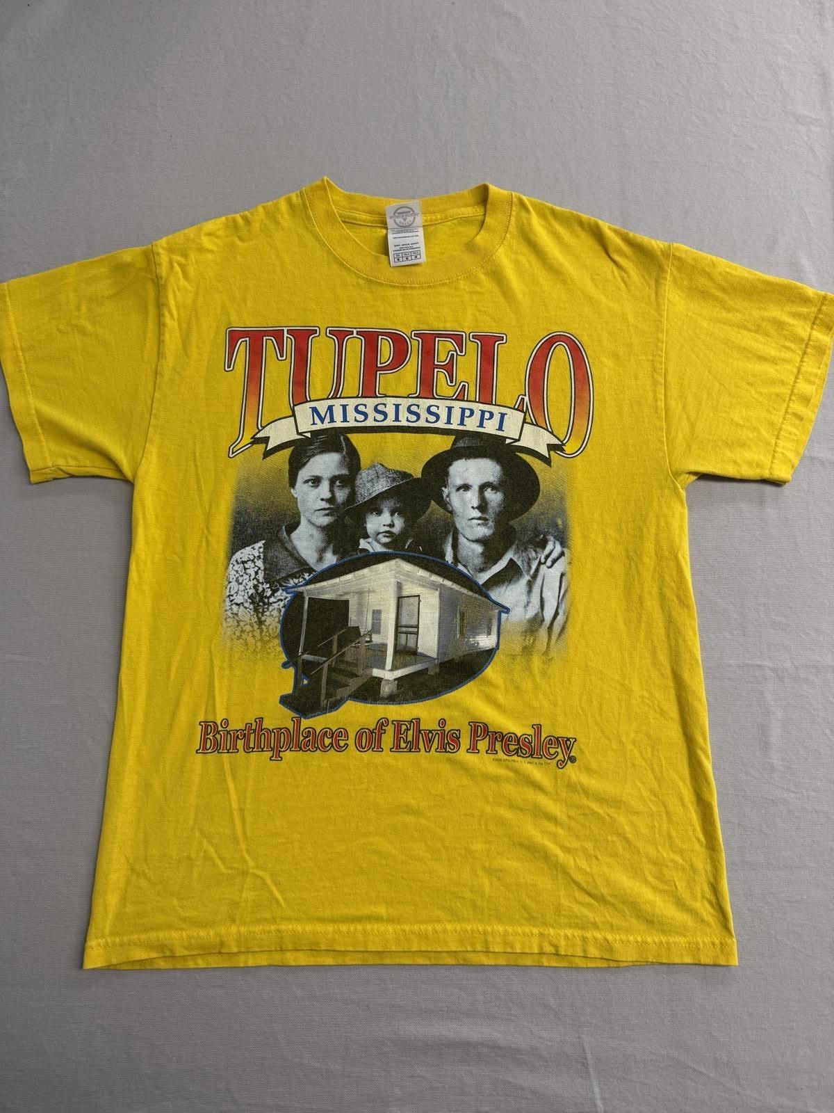 Birthplace of Elvis Presley T-shirt Tupelo Mississippi - M S