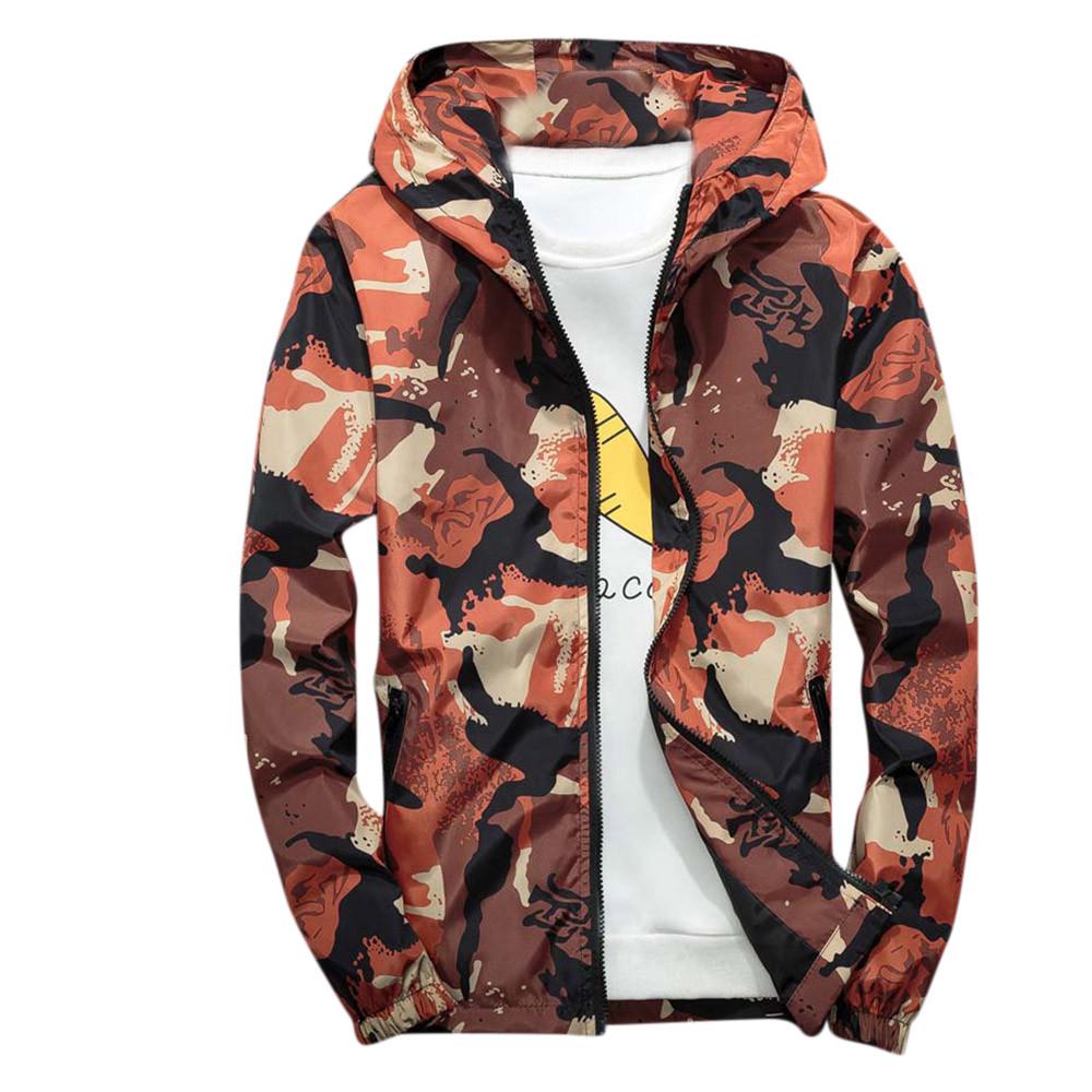 Men's Winter Hoodie Soft  Camouflage Waterproof Windproof Outdoor Coat