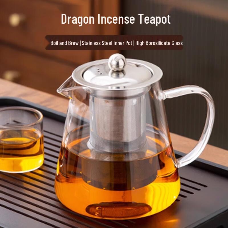 PAKCHOICE Glass Teapot with Infuser