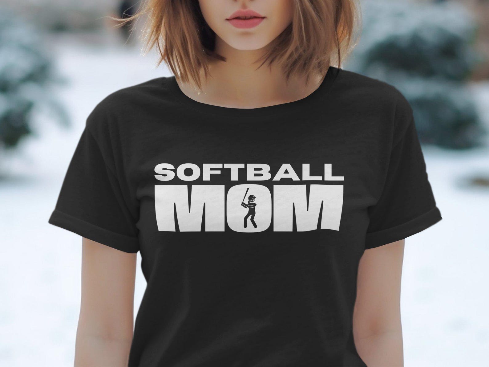 Softball Mom T-Shirt, Softball Mom Tee, Funny Softball Shirt, Perfect Gift for Moms, Softball Lover Gift, Game Day Shirt, Sports Mom Tee M