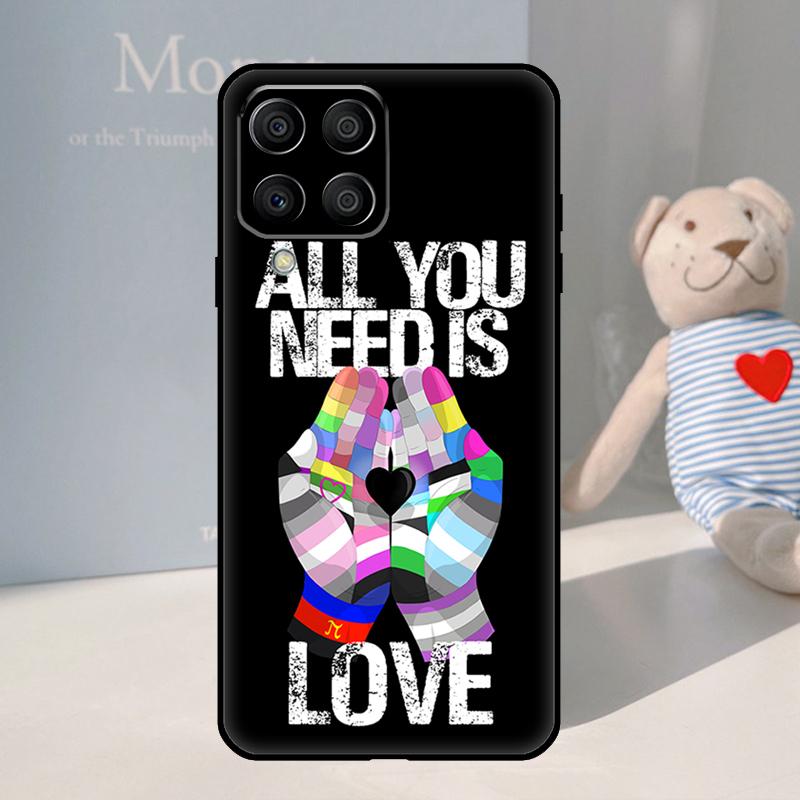 LGBT Pride Love For Samsung Galaxy M55 M15 M35 M14 M34 M54 M11 M21 M31 M13 M33 M53 M12 M32 M52 M06 M16 Case