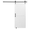 Sliding Barn Door with Hardware Kit 914 X 2134mm MDF Panel PVC Surface