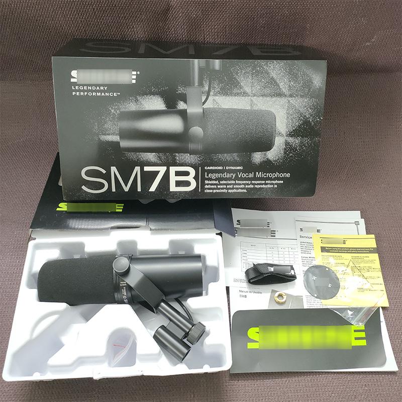 SM7B Wired Dynamic Microphone for Podcasts, Recording, and TikTok Live Broadcasting