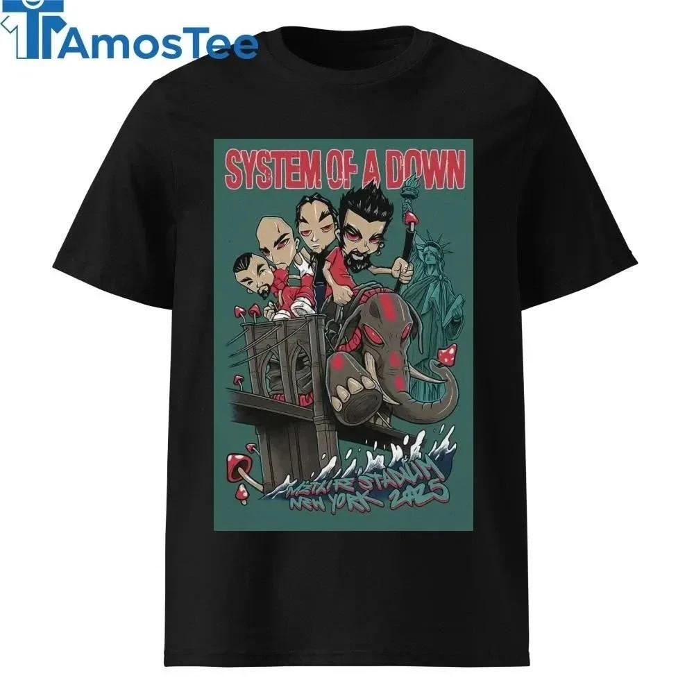 System Of A Down MetLife Tour 2026 Poster T-Shirt S
