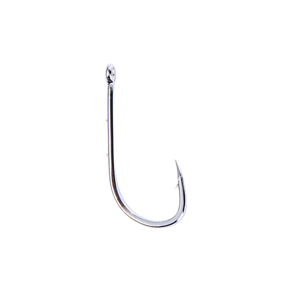 Anti-rust Sharp Offset Narrow Bait Hook Long Shank Fishing Hook High Carbon Steel Barbed Fishhook