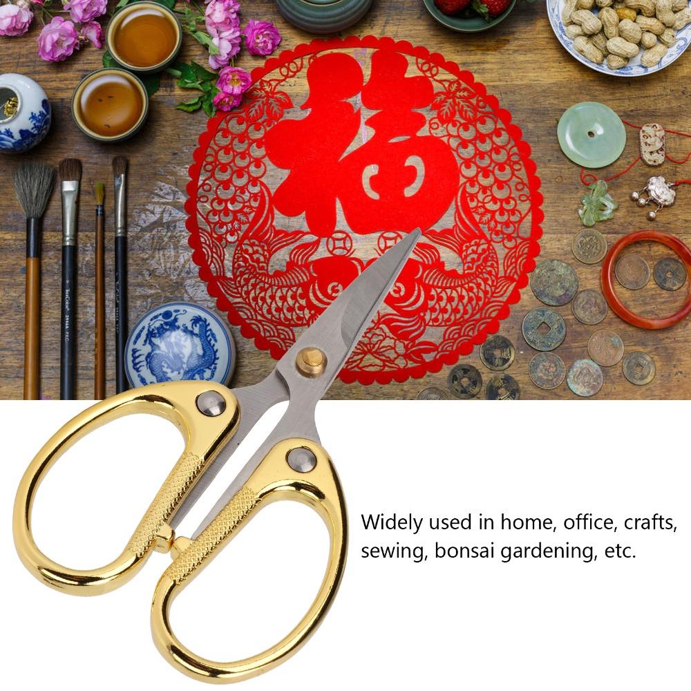 Stainless Steel Craft Scissors Sharp Blades Multipurpose Scissors Office Scissors  For Office