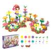 Flower Arrangement Toys Interconnecting Blocks Toys Building Garden Game Growing Flower Blocks