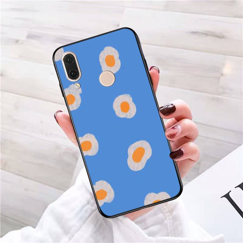 Милый чехол для телефона с яйцами-пашот для Redmi 9A 8A 6A Note 9 8 10 11S 8T Pro Max 9 K20 K30 K40 Pro PocoF3 Note11 5G чехол redminote11Epro
