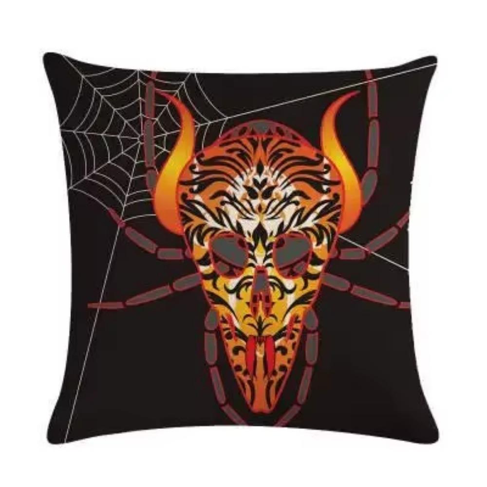 Halloween Christmas Print Pattern Cushion Cover Home Living Room Sofa Car Decoration Square Throw Pillow
