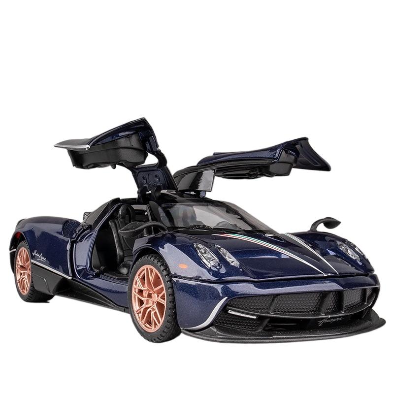 1/32 Scale Pagani Huayra Dinastia Supercar Alloy Diecast Model Car Computer Desktop Ornament High Simulation Model Gift for Friend