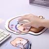 High-Value Cute Non-Slip Mouse Pad with Thickened 3D Wrist Rest Pillow - Office Hand Support