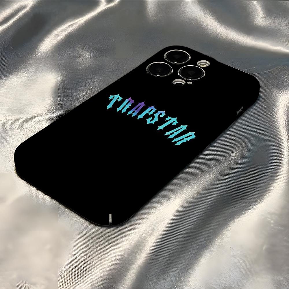 T-Trapstars Phone Case For Iphone 16 Pro Max 15 Pro 13 14 12 11 8 7 Plus X XR XS Max All Inclusive Cover