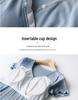 Maternity Short-Sleeve Pajama Set for Nursing and Postpartum Care