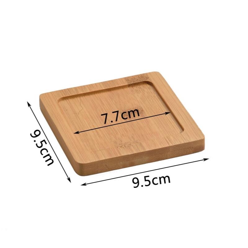 Qianxing Bamboo Wood Spice Jar Tray