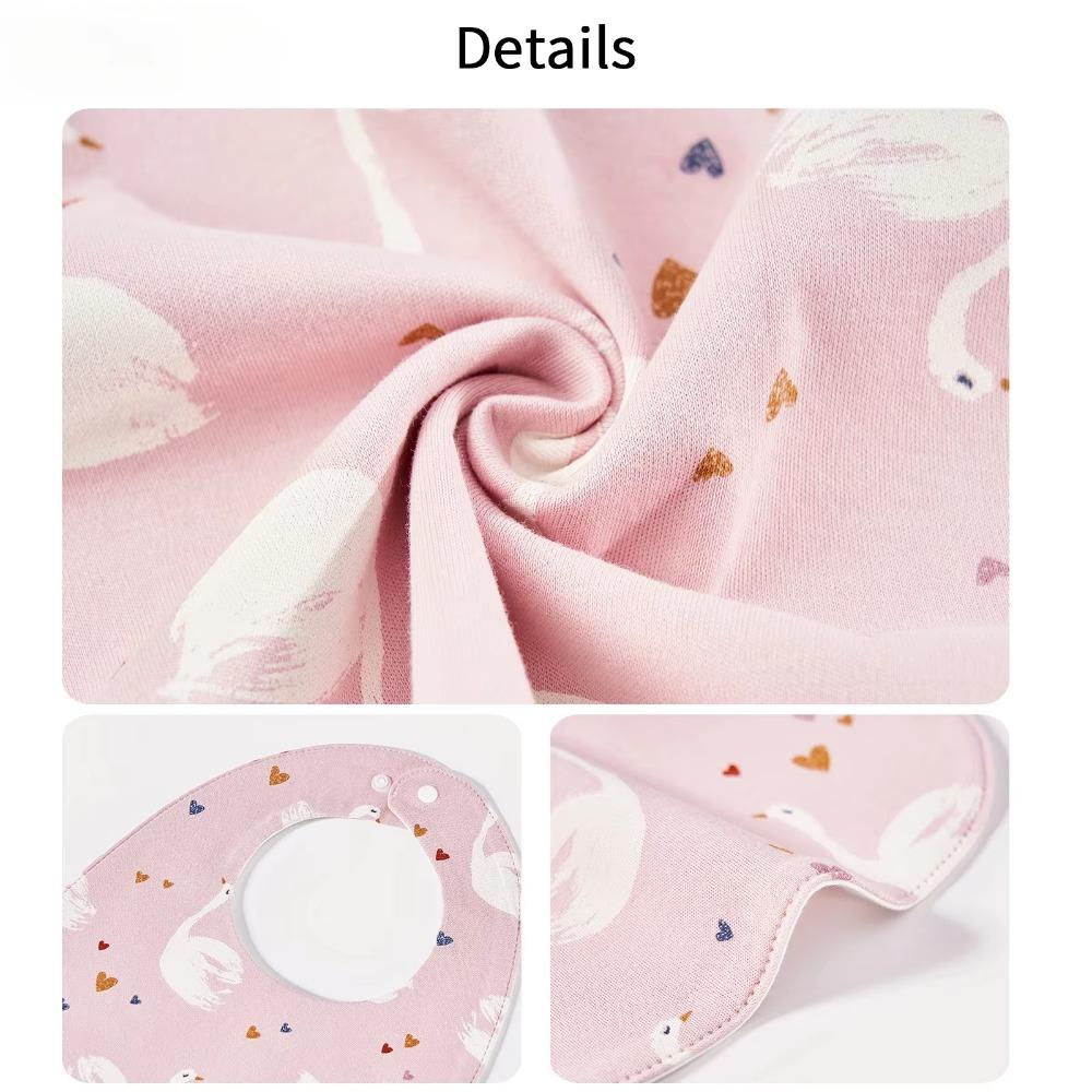 Baby Bibs Burp Cloths Bibs Soft Cotton Adjustable Bib U Shape Newborn Feeding Bib Infants Saliva Towe