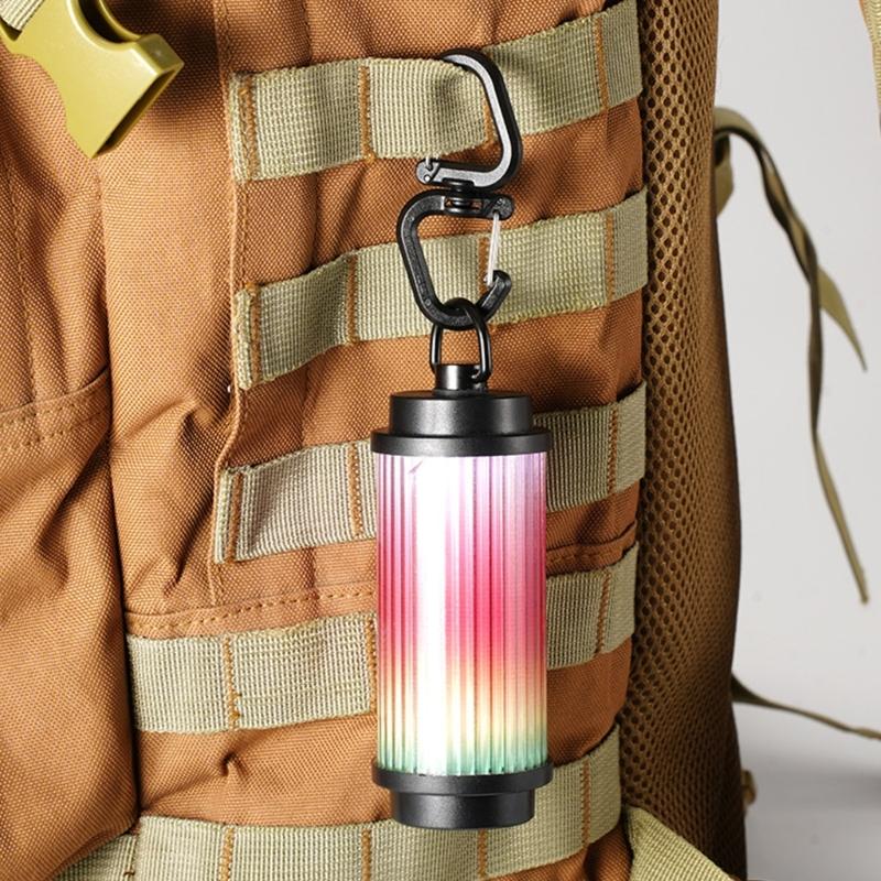 Spring Clip Key Hook Buckle Belt Key Holder Carabiner Hook with Lock 360 Degree Rotation S Shape Carabiner Keychain Clip