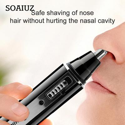 Multi-function Electric Nose Hair Trimmer Mini Razor Nose Hair 4 In 1 Temples Eyebrow Trimming Set
