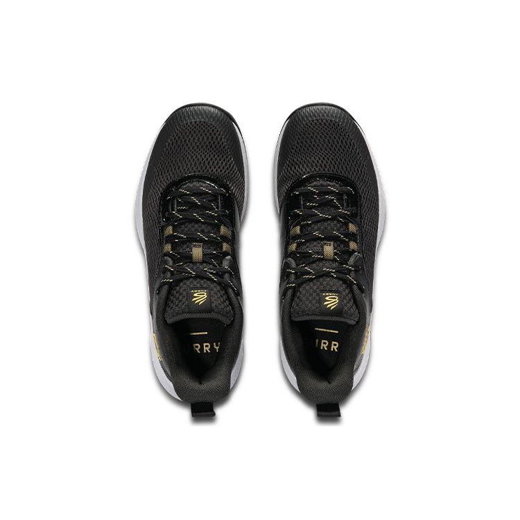 Under Armour Men's Curry 3Z6 Black Metallic Gold 3025090-102