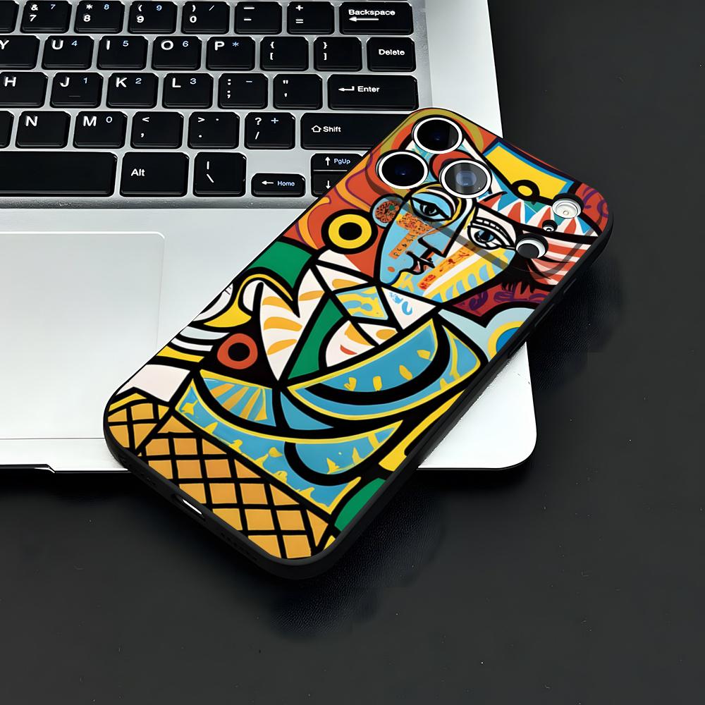 Artist Pablo-Picasso Phone Case For IPhone 17 Air 16 E Pro Max 15 14 13 Mini 12 Pro 11 Max Plus Black Soft Shell