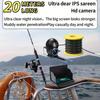 Ultra-clear 1080P HD Fishing Camera with 4.3-inch Screen, USB Rechargeable, Durable ABS Material, Suitable for Anglers, Black, Rechargeable Lithium