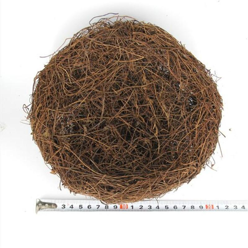 Nature 6/8/10/12/15/20cm Vintage Decoration Prop Bird Nest Bird Cage Creative for Optical Store Window Display Photography Props