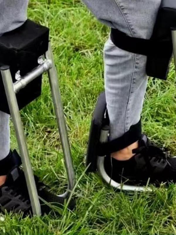 Tragbarer Kniehocker Tragbarer Garten-Knieer-Sitz Schützt die Knie Schaumstoff-Knieschoner Matte Polster Arbeitssparende Werkzeuge für die Feldarbeit