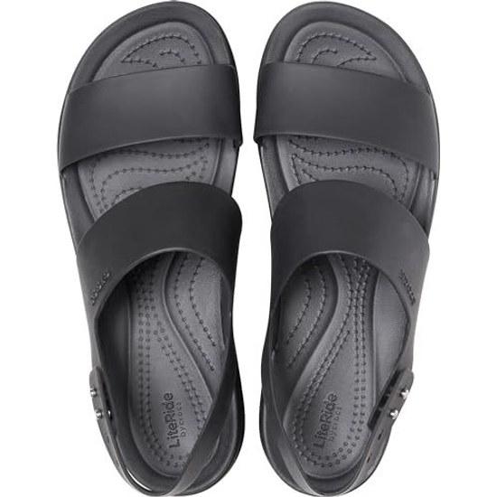 Crocs Womens Brooklyn Low Wedge Sandal