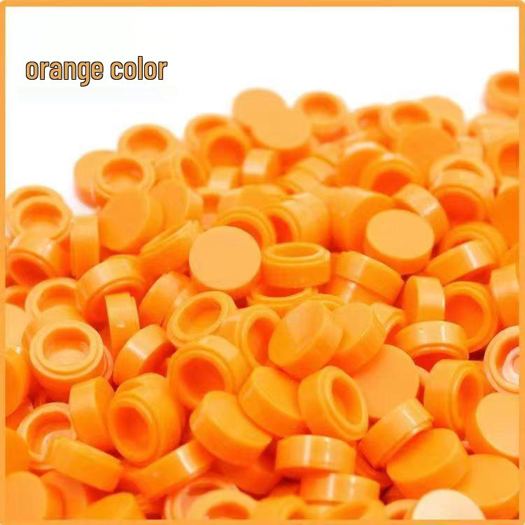 

Совместимые с Lego 98138 Круглые строительные блоки - Мелкие детали для пиксель-арта MOC, Отдельные гладкие пластины 1x1 с отверстием, аксессуары 100g (approx. 900 pieces)